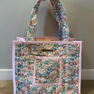 Mini Quilted Everyday Tote in Tropical Floral